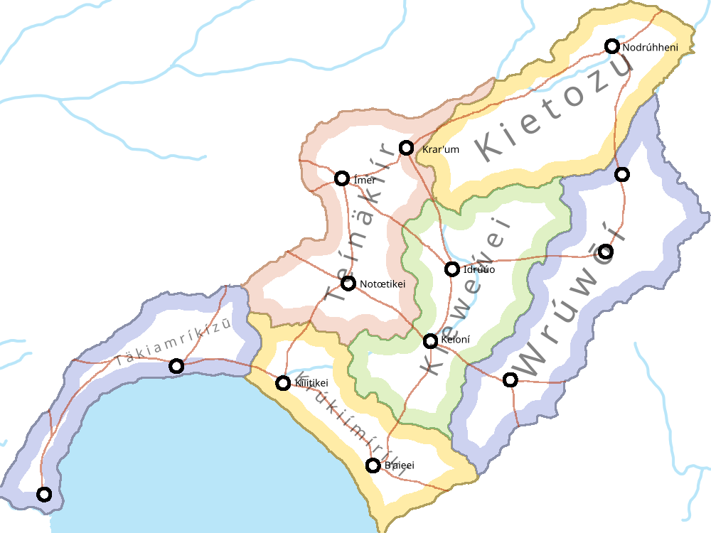 Map of Kianat