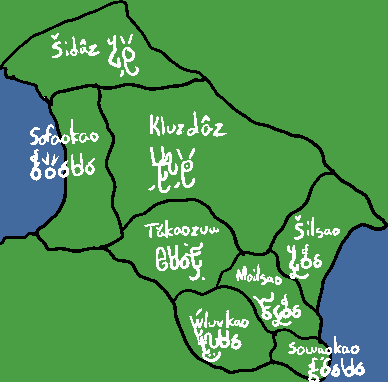 Map of Sazai